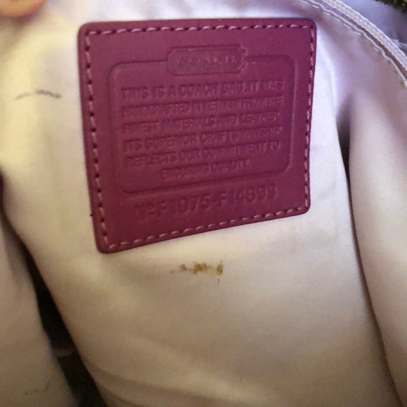 Coach purse - Picture 6 of 7